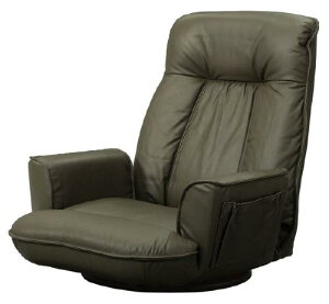 【送料無料】高級座椅子本革張(一部合成皮革)ブラウン家具 アジア アジアン家具 エスニック エスニック家具 いす 椅子 キョウソク 安楽椅子 座椅子 パーソナルチェア チェア 本革 リクリニングチェア リクライニング リラックス リラックスチェア 和室