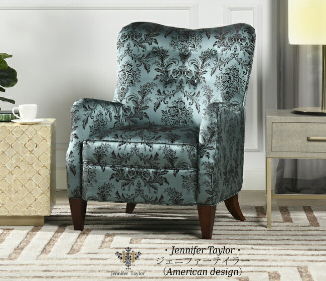 ジェニファーテイラ- アームチェア 1人掛 パーソナルチェア 1人椅子 33160AC カーライル Carlisle 【送料無料】 jennifer taylor ジェニファー テイラー ジェニファーテーラー jennifertaylor 輸入家具