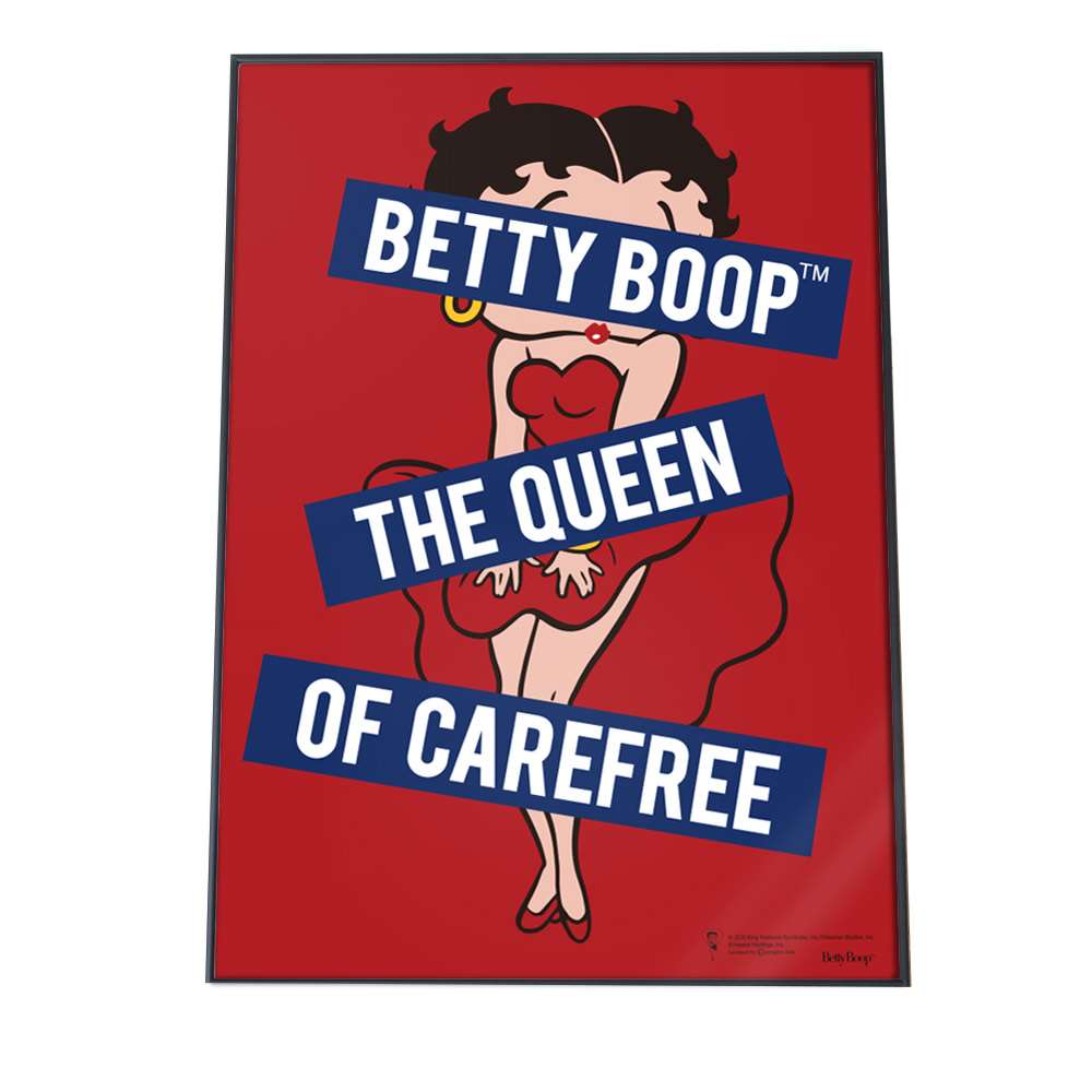 アメコミ ポスター Betty Boop(ベティー ブープ) 正規品 ベティーちゃん キャラクター アニメ 映画 アメリカ コミック 漫画 ベティ ダイナー カフェ マリリン 縦【betty-poster-1004】