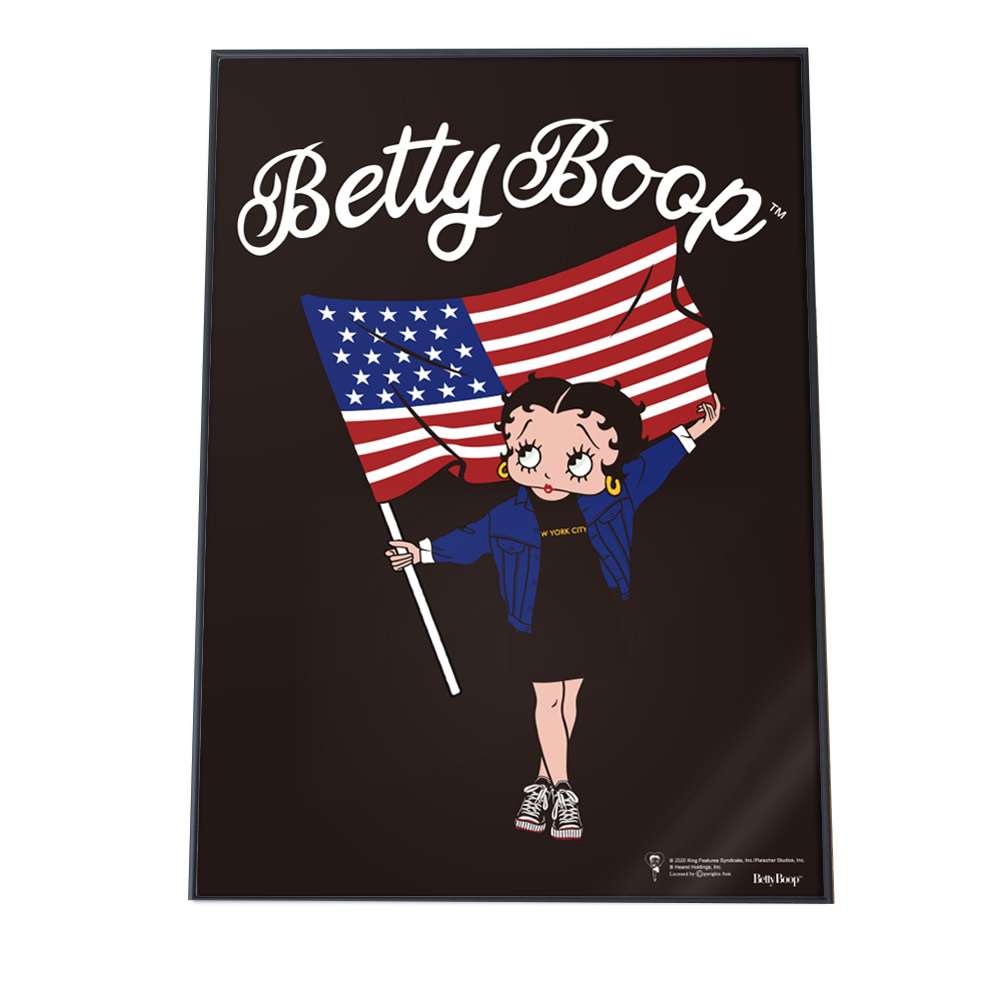 ポスター Betty Boop(ベティー ブープ) 大きさ 正規品 ベティーちゃん ポスター キャラクター アニメ 映画 アメリカ コミック 漫画 ベティ ダイナー アメコミ カフェ 国旗 a0 a1 a2 a3 a4 b0 b1 b2 b3 b4 特大 小さい 縦【betty-poster-1005】