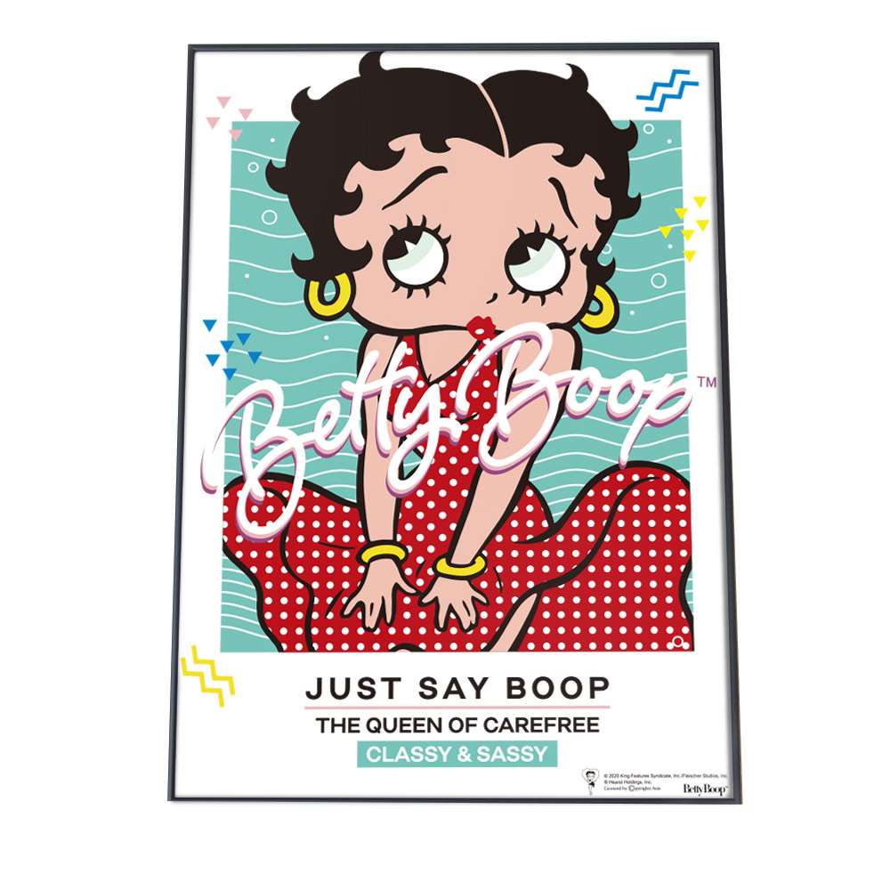 ポスター Betty Boop(ベティー ブープ) 大きさ 正規品 ベティーちゃん ポスター キャラクター アニメ 映画 アメリカ コミック 漫画 ベティ ダイナー アメコミ レトロ ビンテージ a0 a1 a2 a3 a4 b0 b1 b2 b3 b4 特大 小さい 縦【betty-poster-1014】