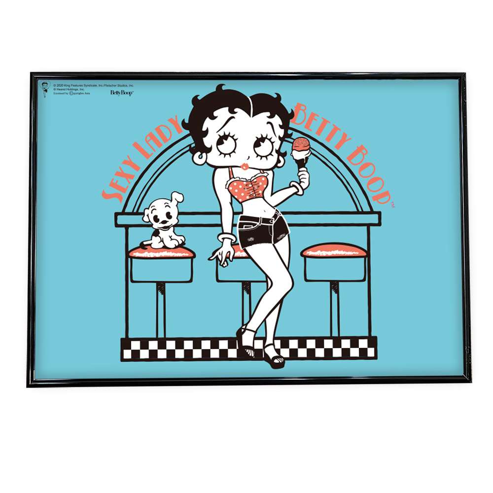 ポスター Betty Boop(ベティー ブープ) 大きさ 正規品 ベティーちゃん ポスター キャラクター アニメ 映画 アメリカ コミック 漫画 ベティ ダイナー リビング レトロ ビンテージ a0 a1 a2 a3 a4 b0 b1 b2 b3 b4 特大 小さい 横【betty-poster-1016】