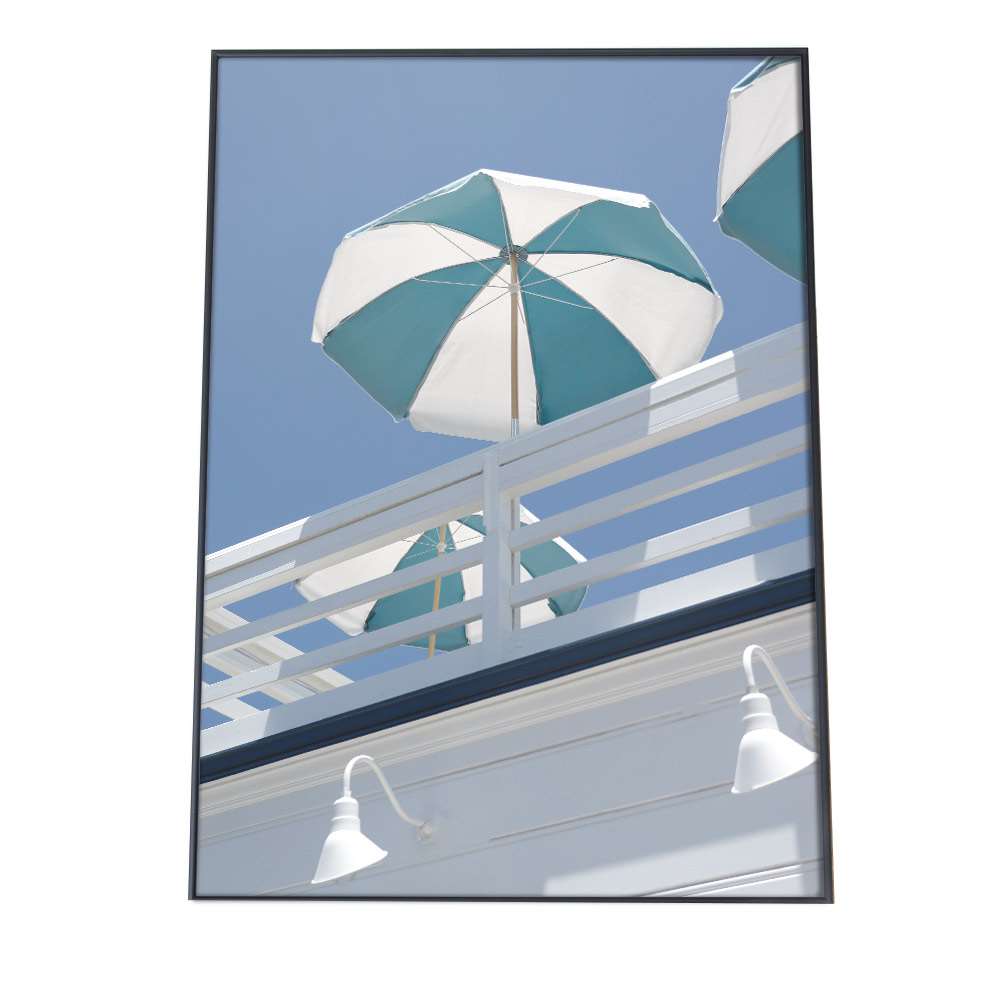 アートプリント ポスター インテリア フォト おしゃれ 北欧 西海岸 シンプル ストライプ 波 サーフ 海 ..