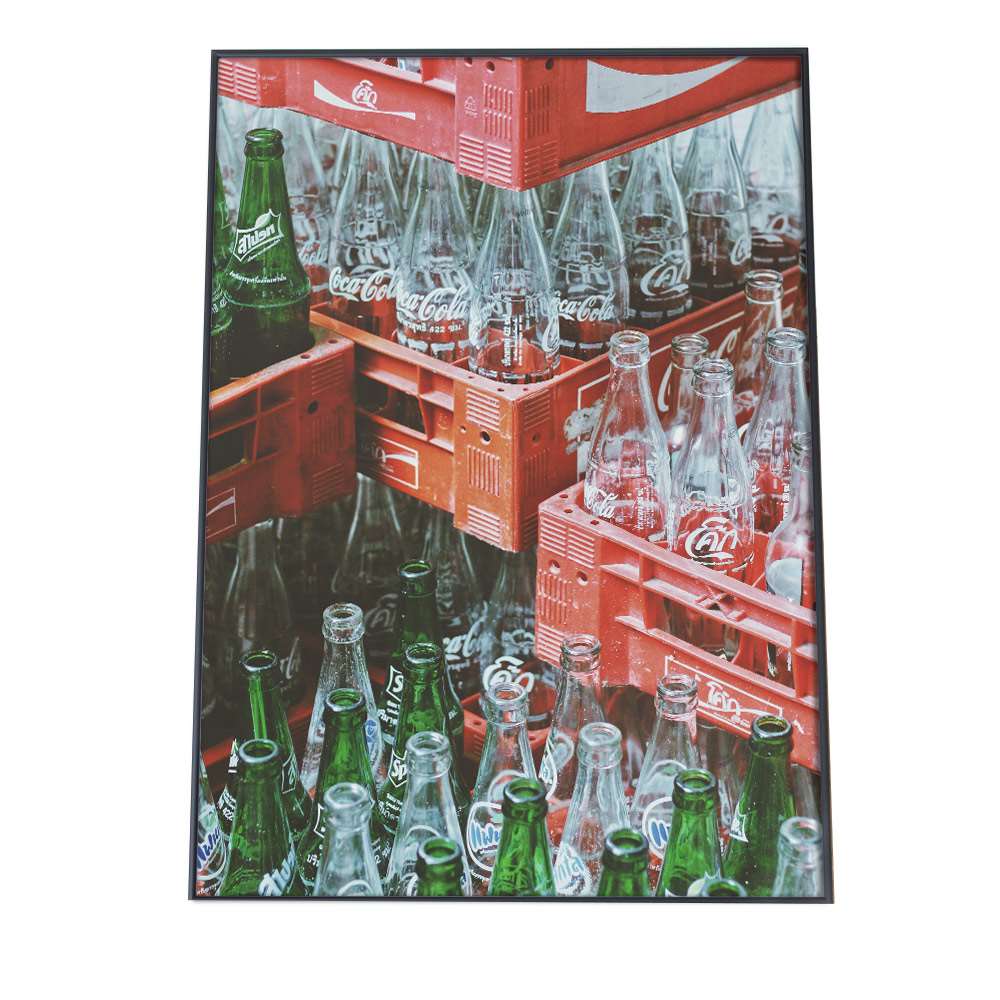 アートプリント ポスター インテリア シンプル おしゃれ 韓国 ヨーロッパ ナチュラル 北欧 アメリカ アメリカン ダイナー 瓶 ビン コーラ カフェ レトロ ヴィンテージ a0 a1 a2 a3 a4 b0 b1 b2 b3 b4 特大 小さい 縦【fg-poster-149】