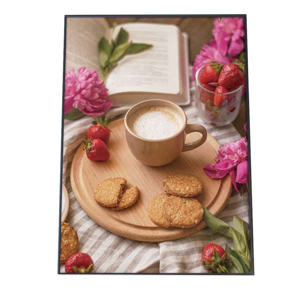 アートプリント ポスター インテリア おしゃれ フォト ラテ コーヒー カフェ ドリンク タピオカ アート おいしい フード a0 a1 a2 a3 a4 b0 b1 b2 b3 b4 特大 大きい 小さい 縦【fg-poster-918】