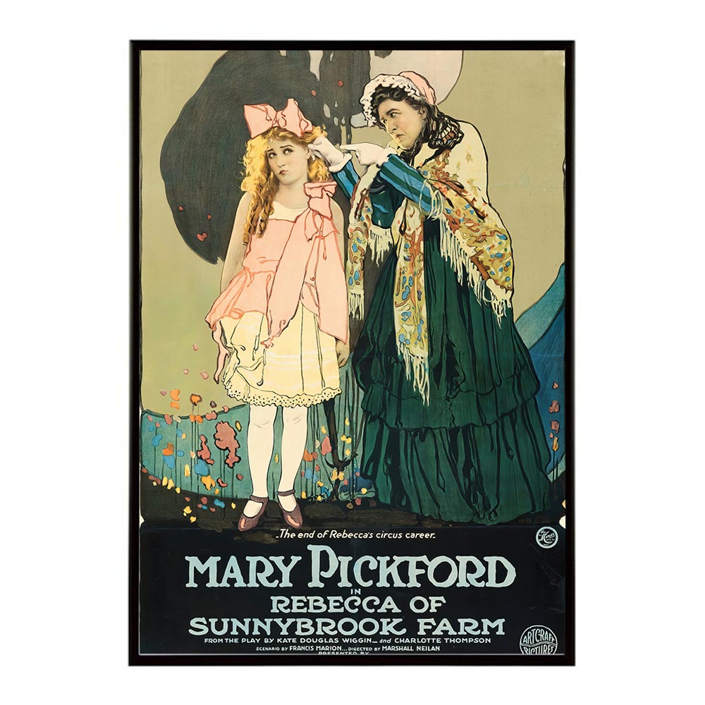 Rebecca of Sunnybrook Farm超古いポスター 復刻 デジタルリマスター 古典 アンティーク 中世 昭和 大正 歴史 インテリア おしゃれ プリントポスター フォト オシャレ アート モダン【bn-poster-1463】