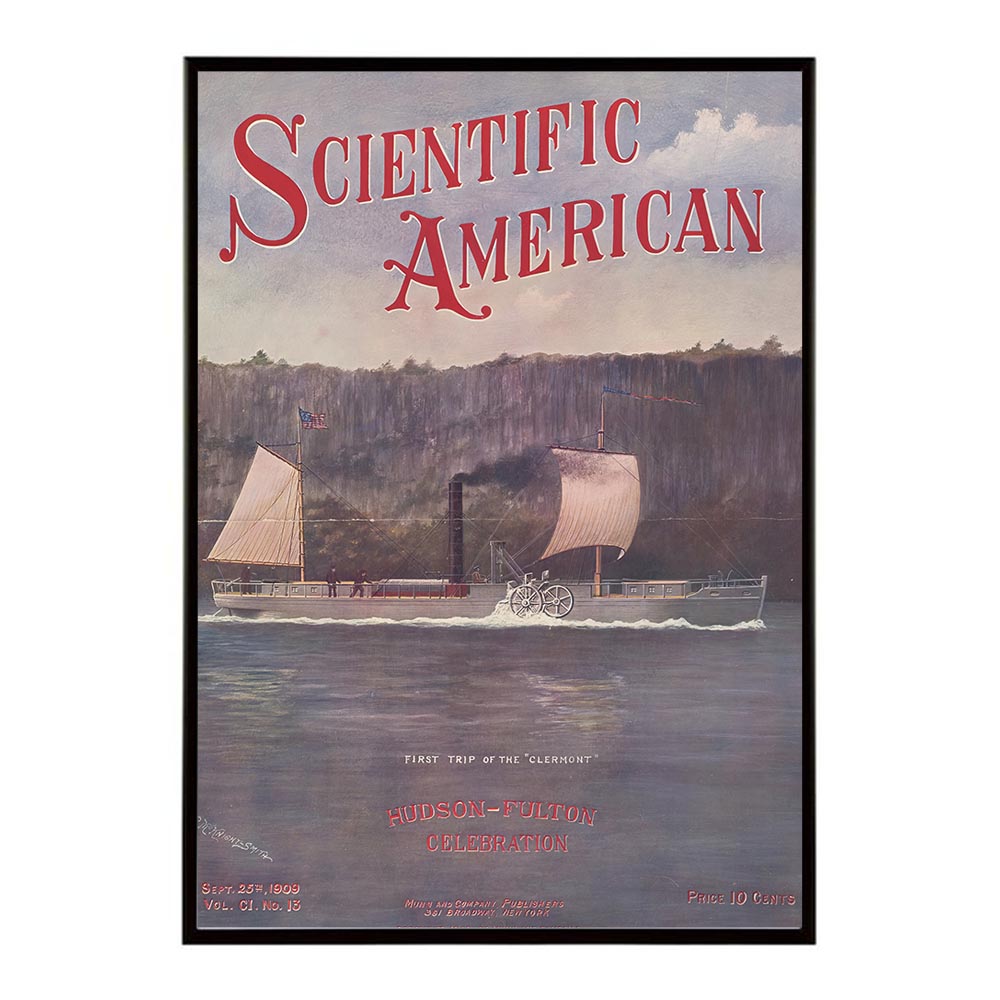Scientific_American_?_Hudson-Fulton_celebration._Sept._25th超古いポスター 復刻 デジタルリマスター 古典 アンティーク 中世 昭和 大正 歴史 インテリア おしゃれ プリントポスター フォト オシャレ アート モダン