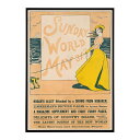 Sunday_World_May_31st超古いポスター 復刻 デジタルリマスター 古典 アンティーク 中世 昭和 大正 歴史 インテリア おしゃれ プリントポ...