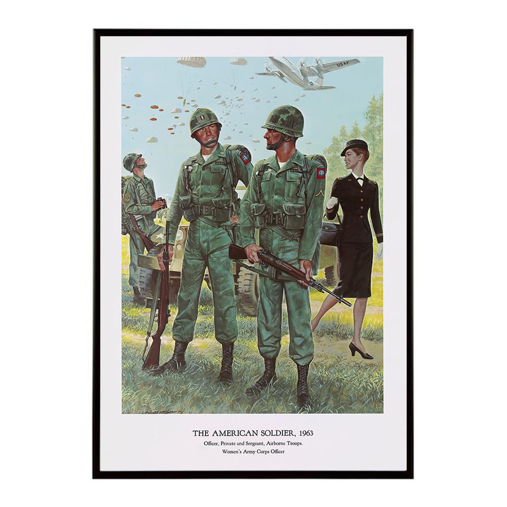 The American Soldier超古いポスター 復刻 デジタルリマスター 古典 アンティーク ...