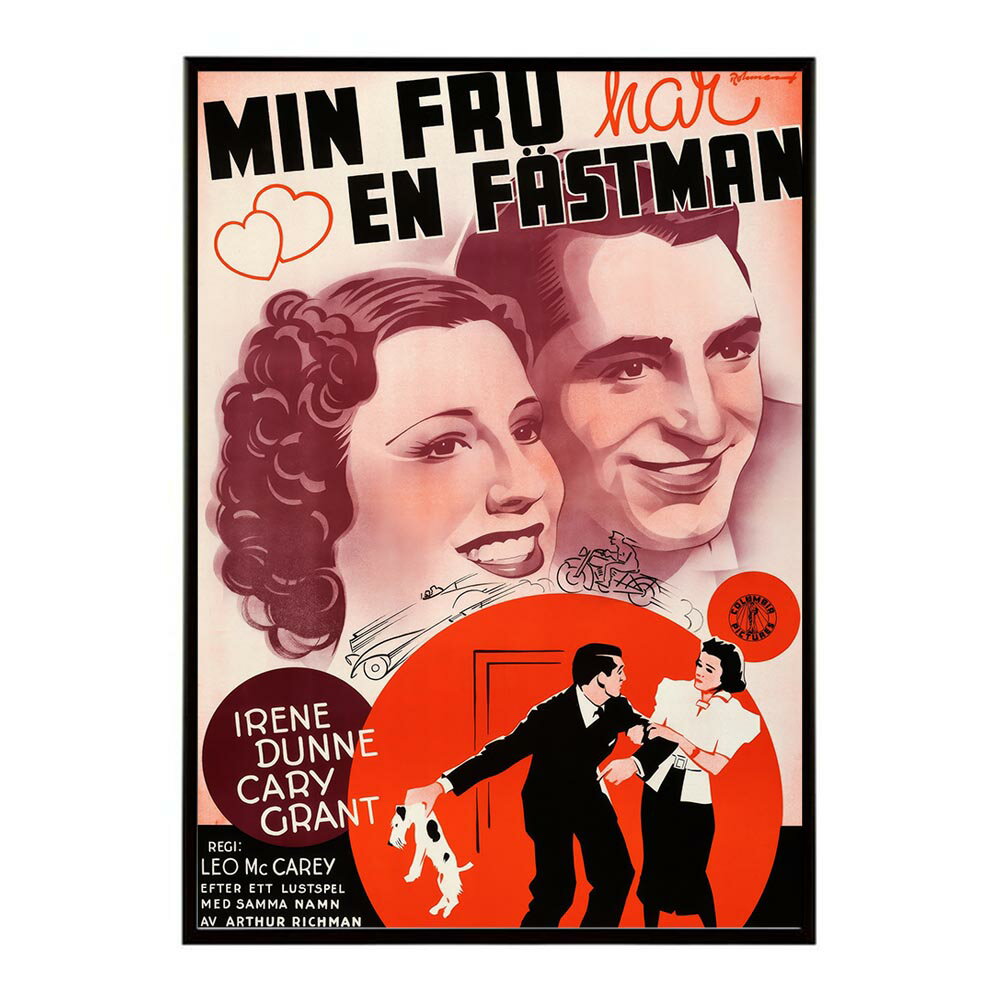 The Awful Truth超古いポスター 復刻 デジタルリマスター 古典 アンティーク 中世 昭和 大正 歴史 インテリア おしゃれ プリントポスター フォト オシャレ アート モダン【bn-poster-1576】