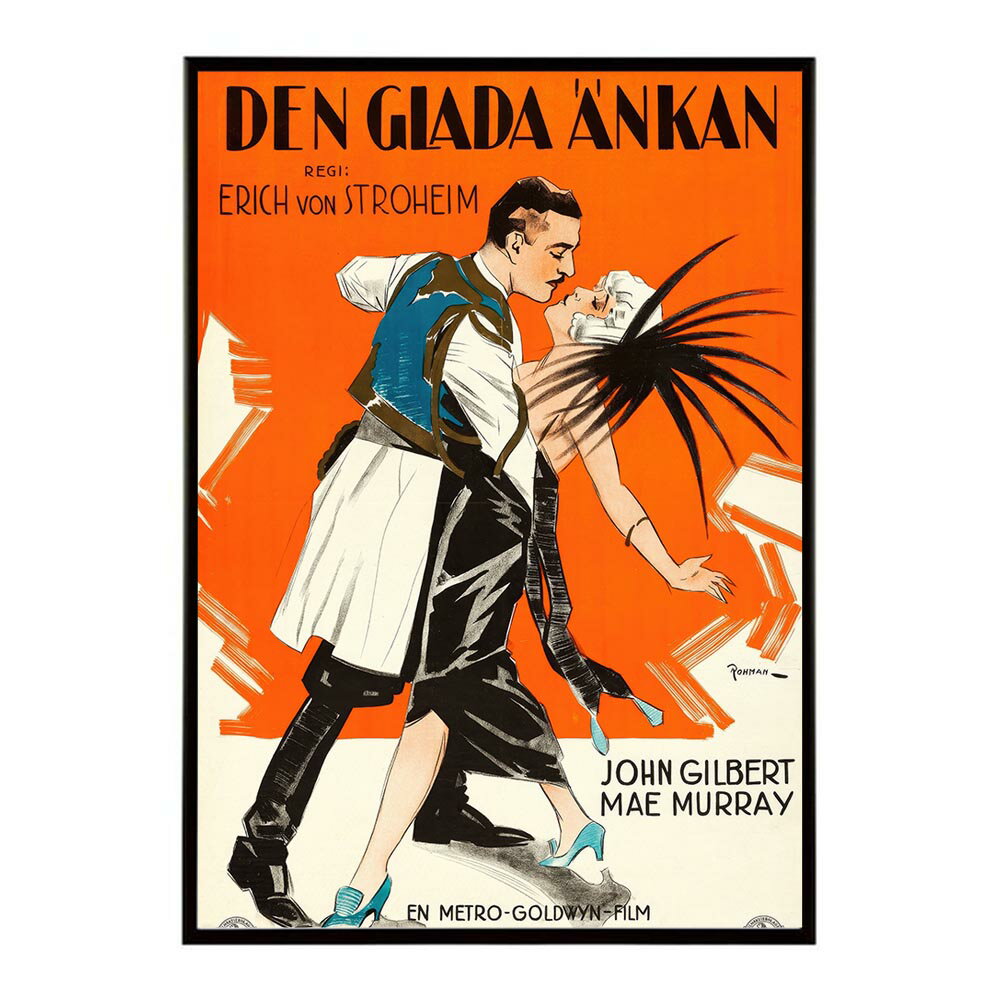 The_Merry_Widow超古いポスター 復刻 デジタルリマスター 古典 アンティーク 中世 昭和 大正 歴史 インテリア おしゃれ プリントポスター フォト オシャレ アート モダン【bn-poster-1636】