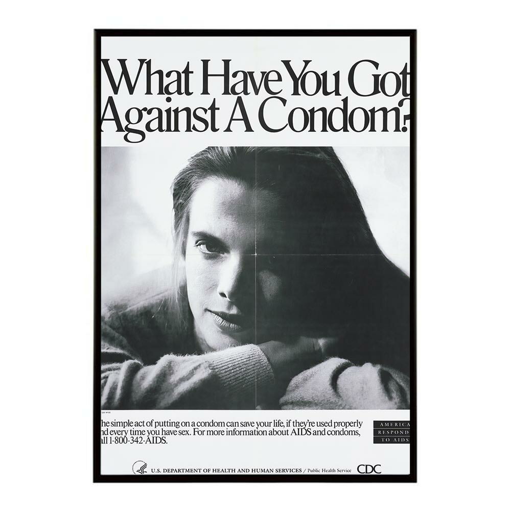 What_have_you_got_against_a_condom超古いポスター 復刻 デジタルリマスター 古典 アンティーク 中世 昭和 大正 歴史 インテリア おしゃれ プリントポスター フォト オシャレ アート モダン【bn-poster-1776】
