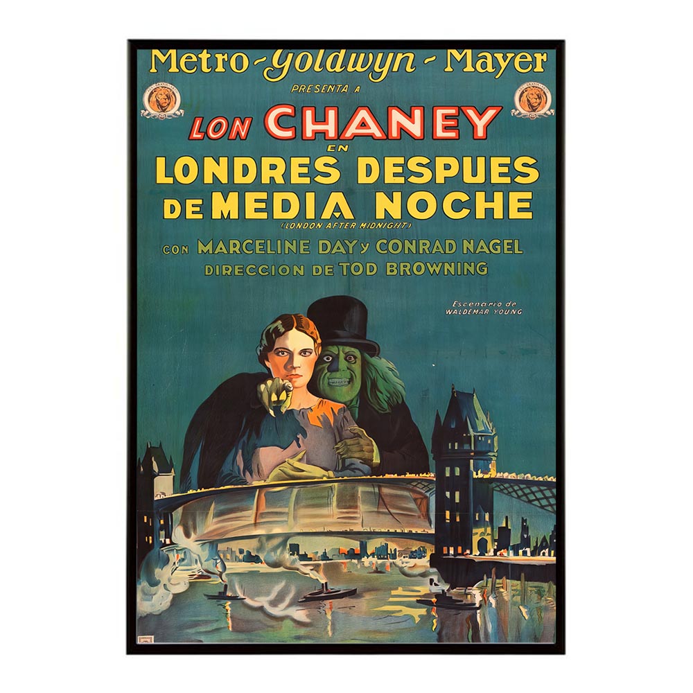London_After_Midnight 超レトロ 古い 世界 ポスター インテリア クラシック 古典 ヴィンテージ アンティーク デジタルリマスター おしゃれ プリントポスター フォト オシャレ アート モダン 【bn-poster-1932】