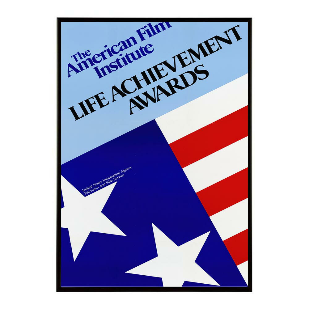 The_American_Film_Institute_Life_Achievement_Awards 超レトロ 古い 世界 ポスター インテリア クラシック 古典 ヴィンテージ アンティーク デジタルリマスター おしゃれ プリントポスター フォト オシャレ アート モダン 