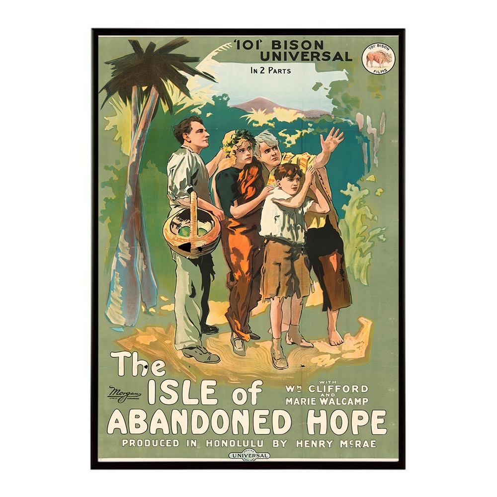 The_Isle_of_Abandoned_Hope 超レトロ 古い 世界 ポスター インテリア クラシック 古典 ヴィンテージ アンティーク デジタルリマスター おしゃれ プリントポスター フォト オシャレ アート モダン 【bn-poster-2280】