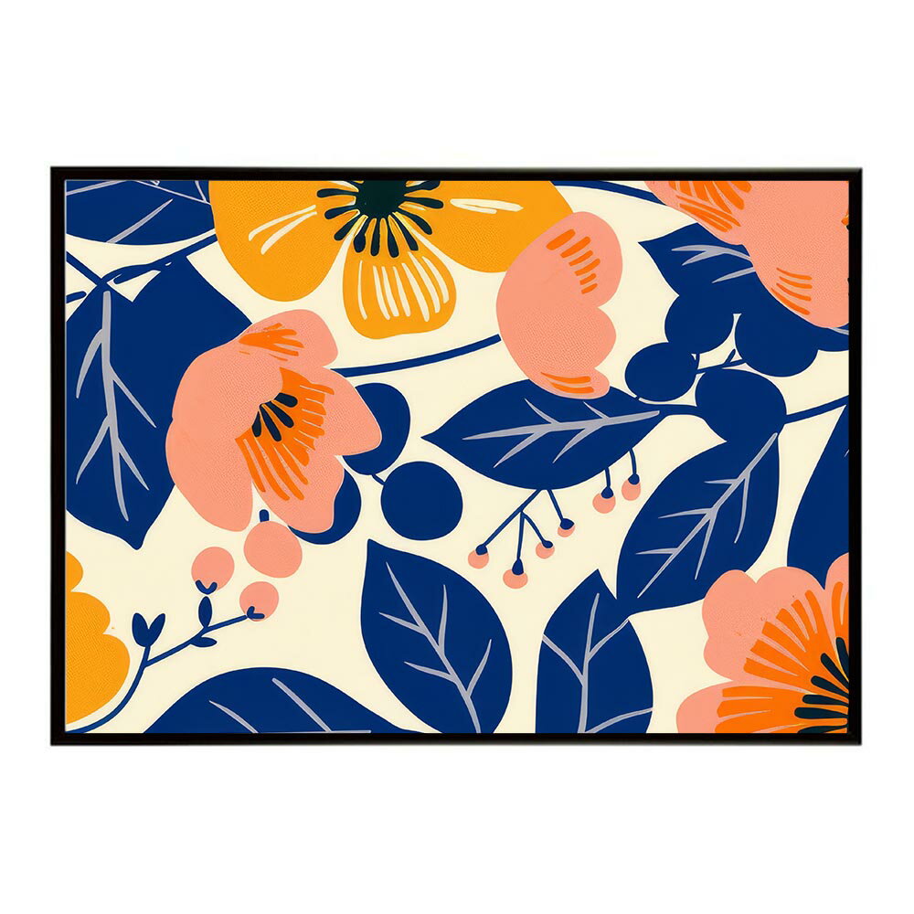 Rakuten - 北欧 ノルディック イラスト 花 フラワー 植物 ブーケ 絵画 イラストポスター 用紙とサイズが選べる インテリア おしゃれ プリントポスター フォト オシャレ アート モダン シンプル お洒落 特大 大きい【lh-poster-5381】