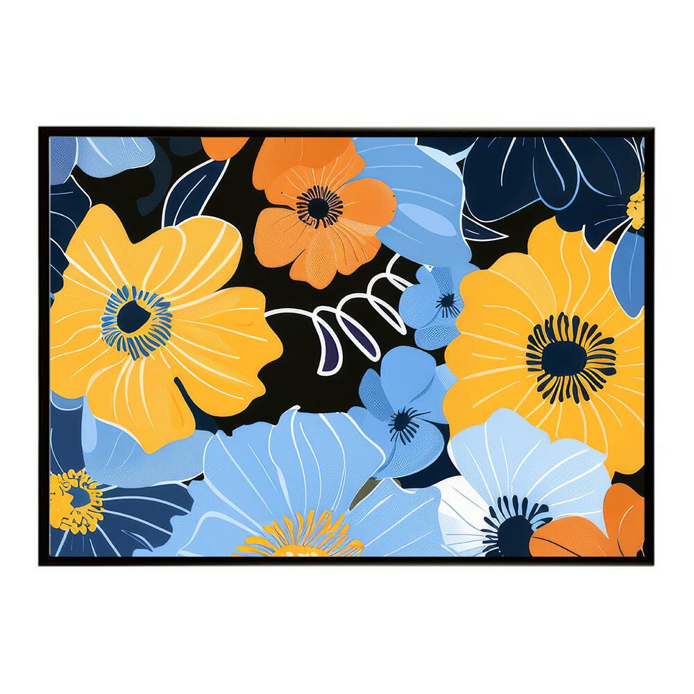 Rakuten - 北欧 ノルディック イラスト 花 フラワー 植物 ブーケ 絵画 イラストポスター 用紙とサイズが選べる インテリア おしゃれ プリントポスター フォト オシャレ アート モダン シンプル お洒落 特大 大きい【lh-poster-5388】