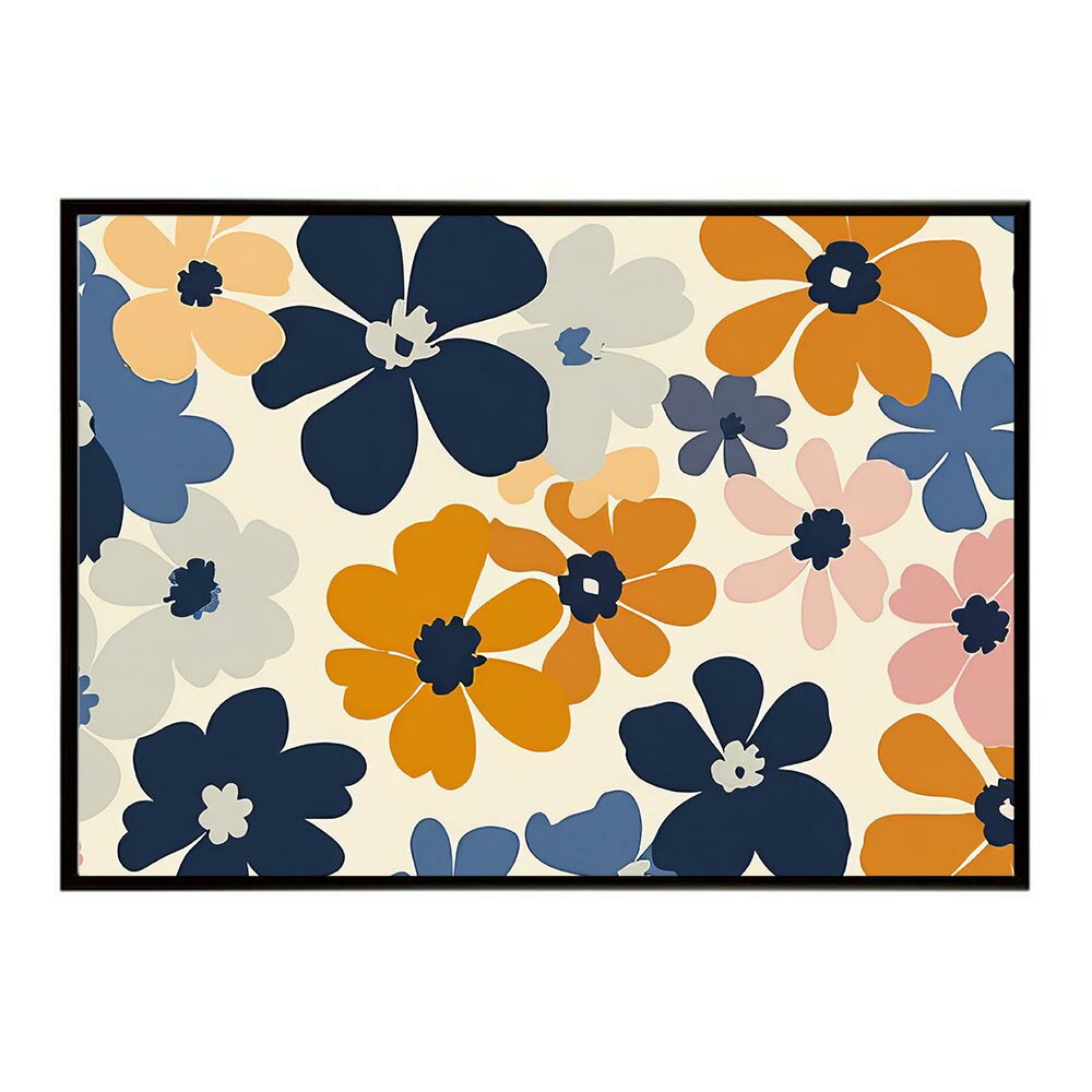 北欧 ノルディック イラスト 花 フラワー 植物 ブーケ 絵画 イラストポスター 用紙とサイズが選べる インテリア おしゃれ プリントポスター フォト オシャレ アート モダン シンプル お洒落 特大 大きい【lh-poster-5396】
