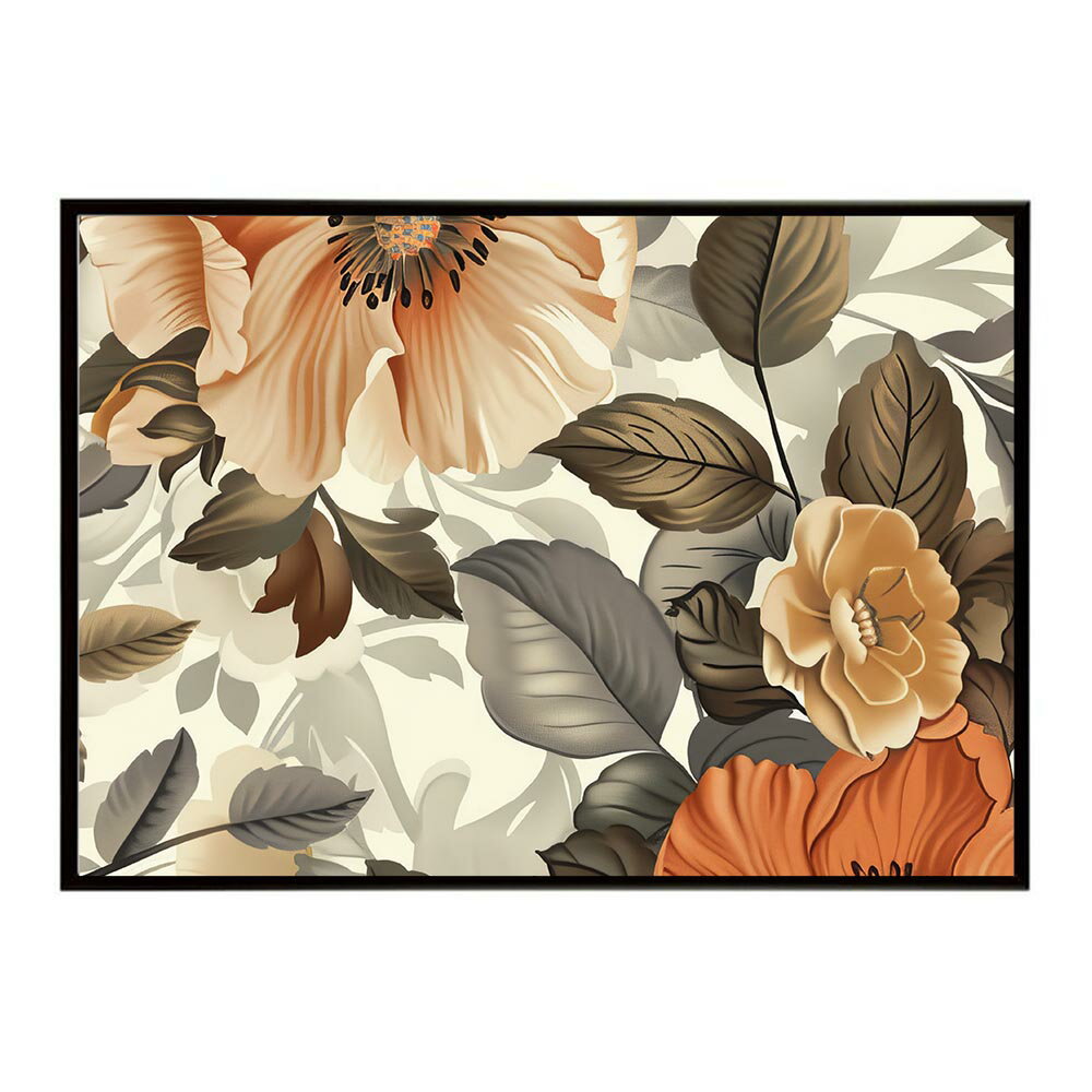 Rakuten - アンティーク 中世 古めかしい 花 フラワー 植物 ブーケ 絵画 イラストポスター 用紙とサイズが選べる インテリア おしゃれ プリントポスター フォト オシャレ アート モダン シンプル お洒落 特大 大きい【lh-poster-5481】