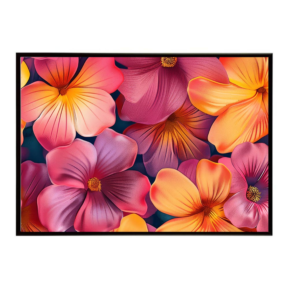 ヴィヴィットカラー 鮮明 ビビット 花 フラワー 植物 ブーケ 絵画 イラストポスター 用紙とサイズが選べる インテリア おしゃれ プリントポスター フォト オシャレ アート モダン シンプル お洒落 特大 大きい【lh-poster-5708】