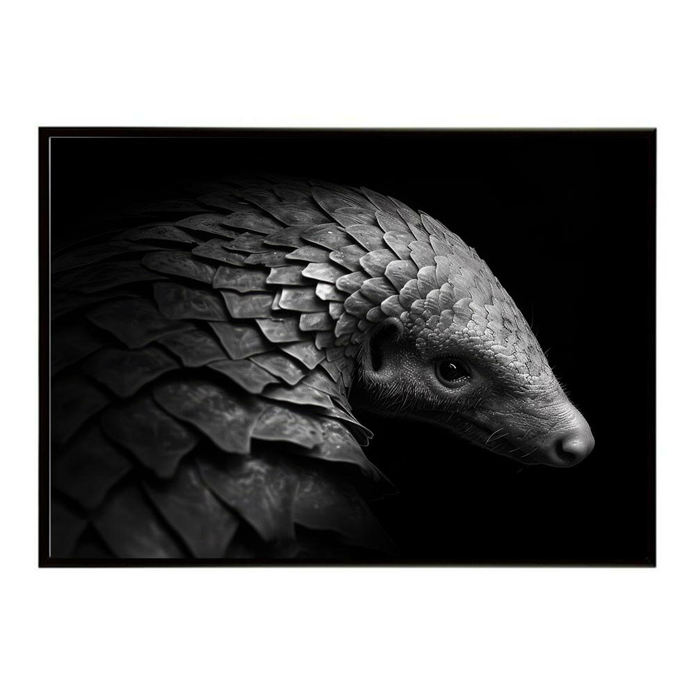 Pangolin パンゴリン アルマジロ サバンナ アフリカ 草原 自然 ネイチャー 動物 アニマル 野生動物 写真ポスター インテリア おしゃれ プリントポスター フォト シンプル お洒落 特大 大きい/lh-poster-6823