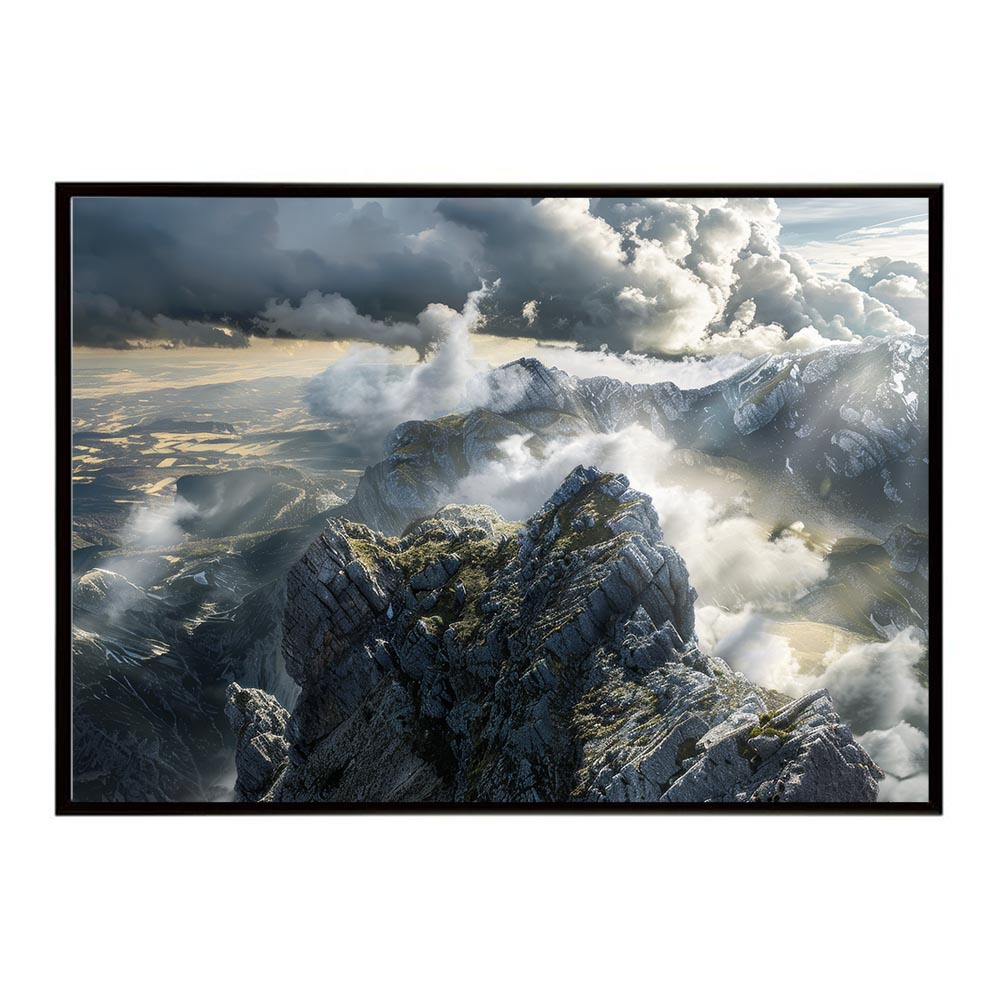 ポスター 山 マウンテン 山頂 景色 尾根 空 登山 ポスター 用紙とサイズが選べる インテリア おしゃれ プリントポスター フォト 写真 絵画 お洒落 a0 a1 a2 a3 a4 b0 b1 b2 b3 b4 特大 大きい【lh-poster-7926】