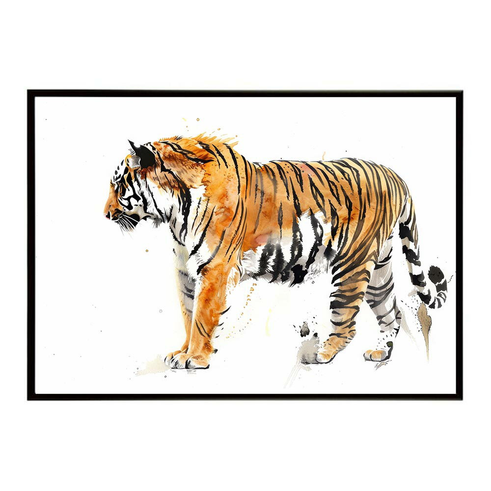 トラ 虎 猛虎 掛け軸 浮世絵 絵画 動物 タイガートラ 虎 猛虎 掛け軸 浮世絵 絵画 動物 タイガーポスター 用紙とサイズが選べる インテリア おしゃれ プリントポスター フォト オシャレ アート モダン シンプル お洒落 【lh-poster-7972】