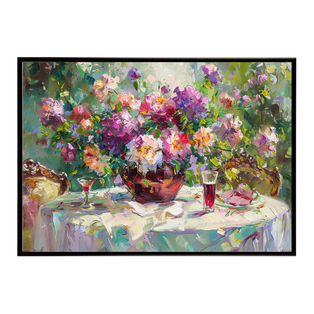 アーティスティックフラワー ポスター お花 絵画 アートフラワー ブーケ 油絵 水彩画 ペンキ 用紙とサイズが選べる インテリア おしゃれ プリントポスター フォト a0 a1 a2 a3 a4 b0 b1 b2 b3 b4 特大 大きい【lh-poster-8099】