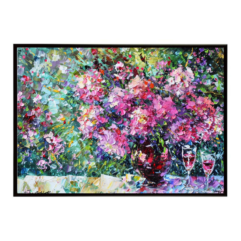 アーティスティックフラワー ポスター お花 絵画 アートフラワー ブーケ 油絵 水彩画 ペンキ 用紙とサイズが選べる インテリア おしゃれ プリントポスター フォト a0 a1 a2 a3 a4 b0 b1 b2 b3 b4 特大 大きい【lh-poster-8112】
