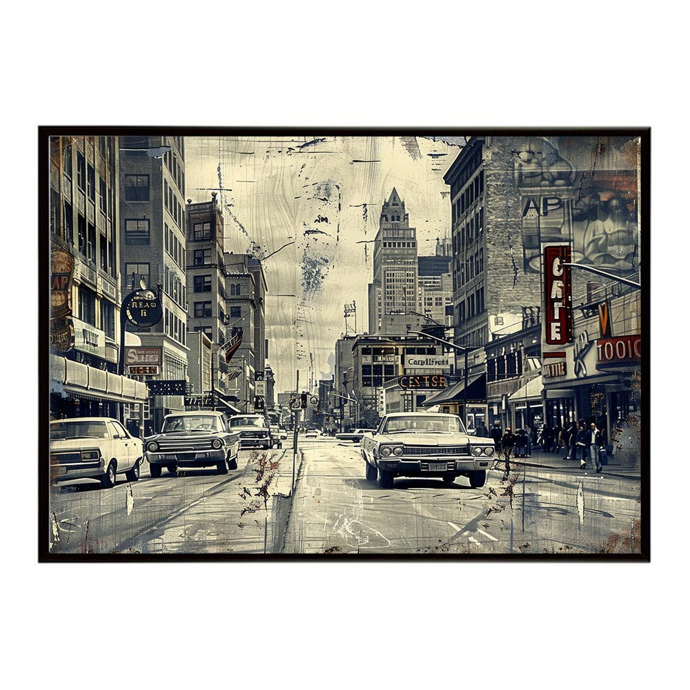 Rakuten - コンセプトアート レトロ アメリカ アメリカン ダイナー 1980 1970 1960 ポスター インテリア ネガ フィルム シャビー 古い アーカイブ おしゃれ プリントポスター フォト オシャレ アート モダン 【lh-poster-8402】