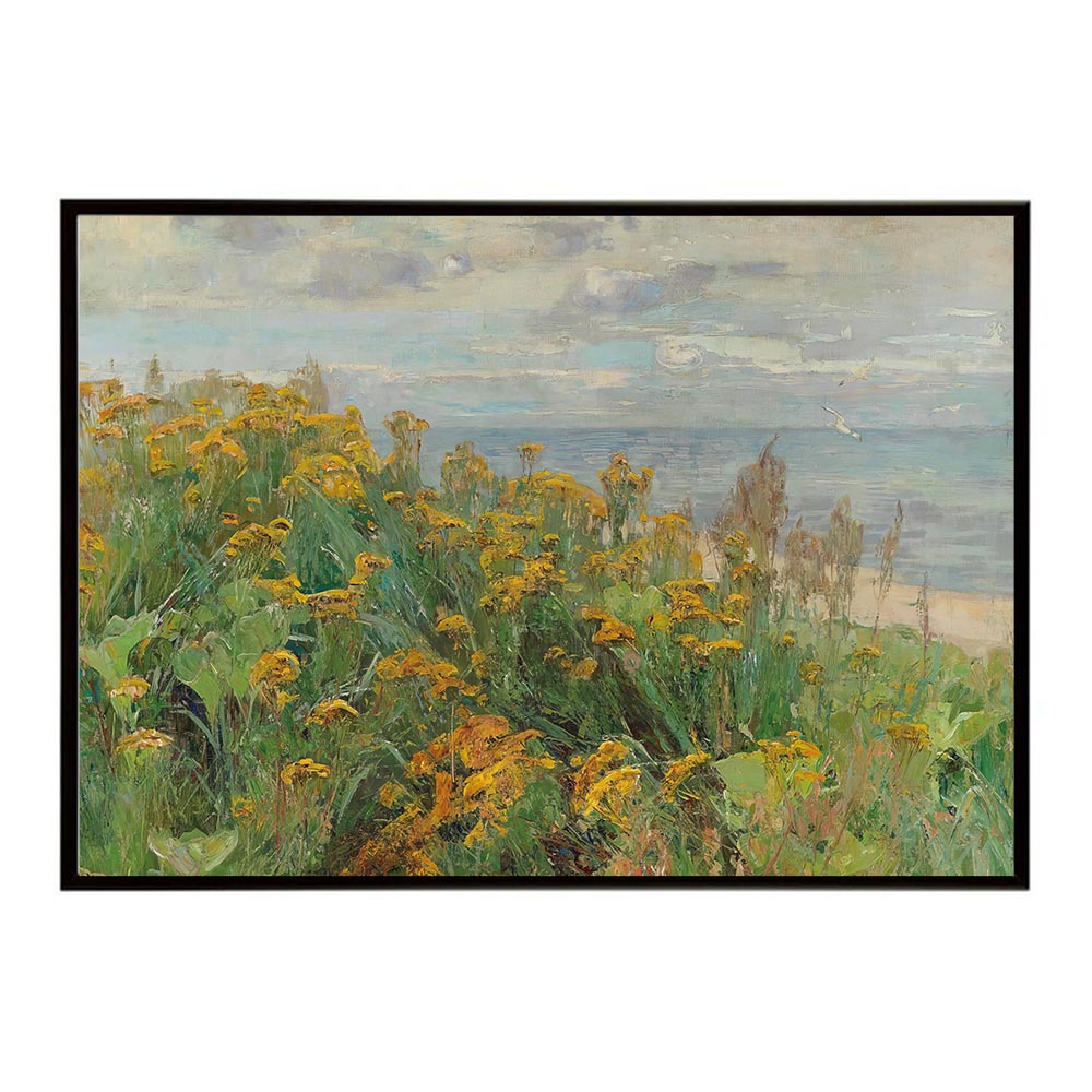 世界の古い絵画 レトロポスター デジタルリマスターA Summer Day on the Coast インテリア a0 a1 a2 a3 a4 b4 b0 b1 b2 b3作品 油絵 水彩画 おしゃれ モダン シンプル お洒落【bn-poster-2578】