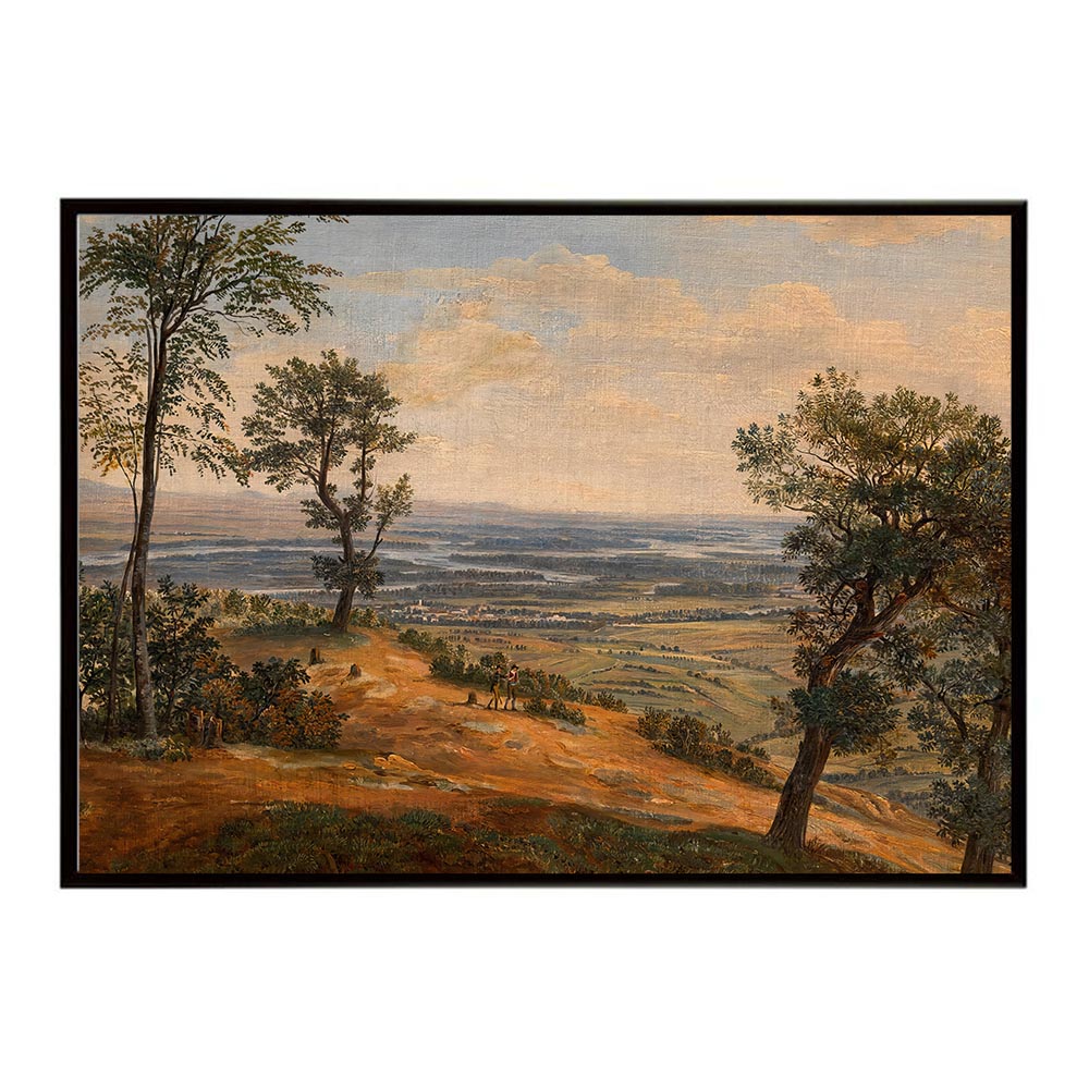 世界の古い絵画 レトロポスター デジタルリマスターBlick auf den Donaustrom インテリア a0 a1 a2 a3 a4 b4 b0 b1 b2 b3作品 油絵 水彩画 おしゃれ モダン シンプル お洒落【bn-poster-2856】