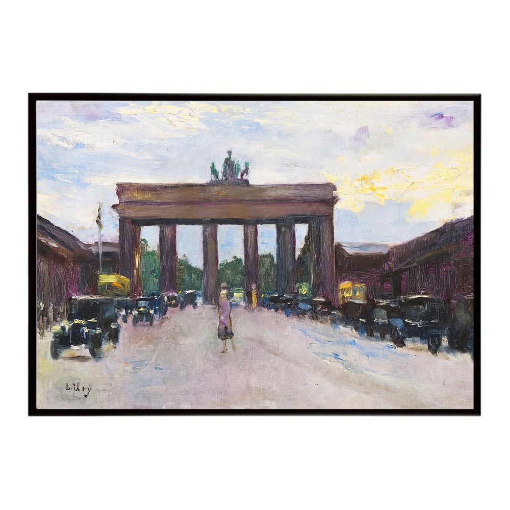 世界の古い絵画 レトロポスター デジタルリマスターBrandenburger Tor vom Pariser Platz aus gesehen Berlin インテリア a0 a1 a2 a3 a4 b4 b0 b1 b2 b3作品 油絵 水彩画 おしゃれ モダン シンプル お洒落【bn-poster-2910】