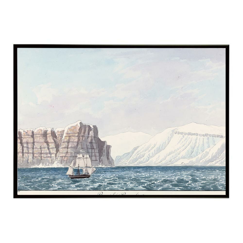 世界の古い絵画 レトロポスター デジタルリマスターBurnett Inlet Barrow Strait インテリア a0 a1 a2 a3 a4 b4 b0 b1 b2 b3作品 油絵 水彩画 おしゃれ モダン シンプル お洒落