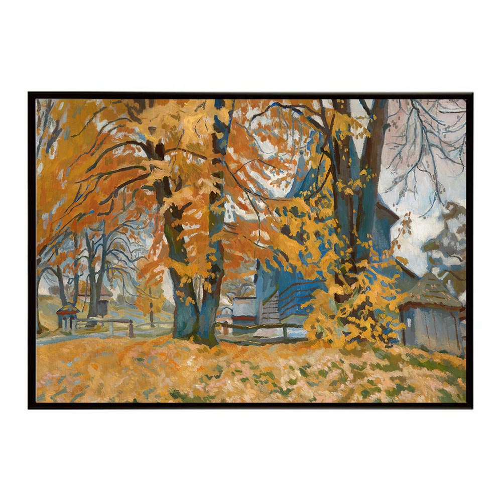 世界の古い絵画 レトロポスター デジタルリマスターChurch in Libusza インテリア a0 a1 a2 a3 a4 b4 b0 b1 b2 b3作品 油絵 水彩画 おしゃれ モダン シンプル お洒落【bn-poster-2987】