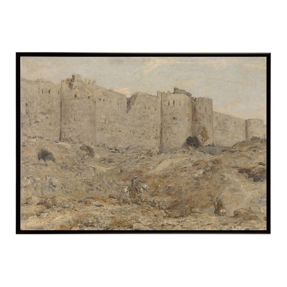 世界の古い絵画 レトロポスター デジタルリマスターCity wall in India インテリア a0 a1 a2 a3 a4 b4 ..