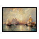 世界の古い絵画 レトロポスター デジタルリマスターEntrance To The Grand Canal Venice インテリア a0 a1 a2 a3 a4...