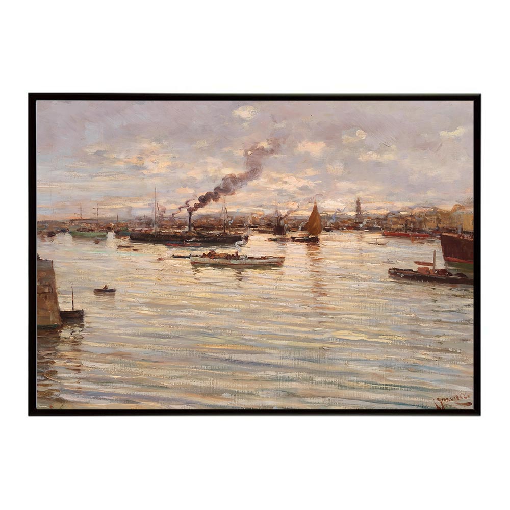 世界の古い絵画 レトロポスター デジタルリマスターIm Golf von Neapel インテリア a0 a1 a2 a3 a4 b4 ..