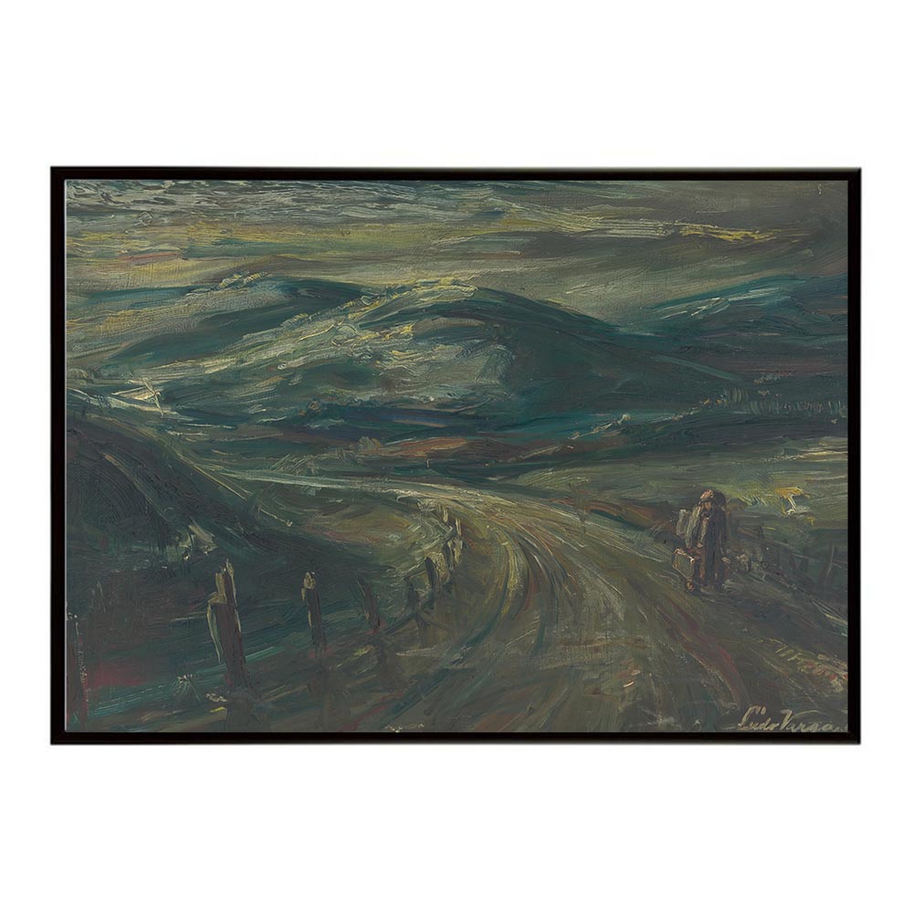 世界の古い絵画 レトロポスター デジタルリマスターLandscape with Travellers インテリア a0 a1 a2 a3 a4 b4 b0 b1 b2 b3作品 油絵 水彩画 おしゃれ モダン シンプル お洒落【bn-poster-3643】