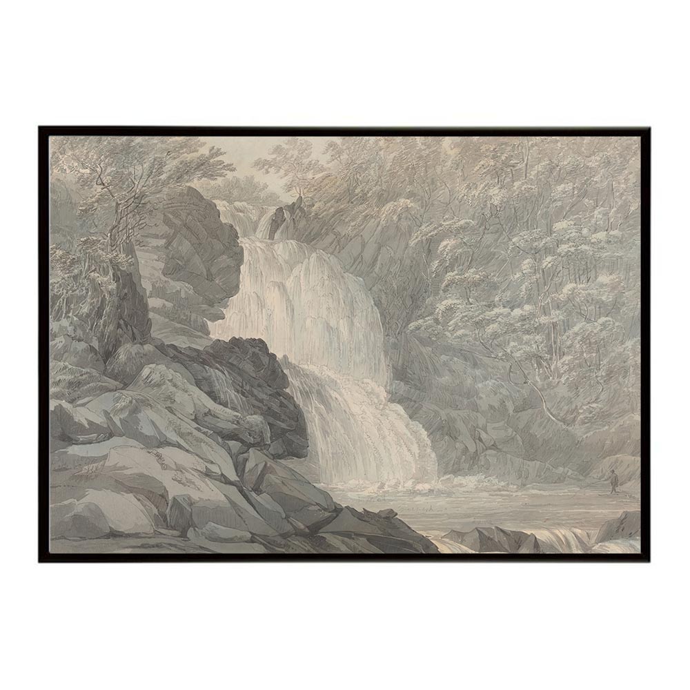 世界の古い絵画 レトロポスター デジタルリマスターMawddach Falls near Dolgelly インテリア a0 a1 a2 a3 a4 b4 b0 b1 b2 b3作品 油絵 水彩画 おしゃれ モダン シンプル お洒落【bn-poster-3814】