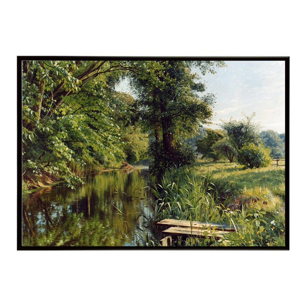 世界の古い絵画 レトロポスター デジタルリマスターReflections of Spring インテリア a0 a1 a2 a3 a4 ..