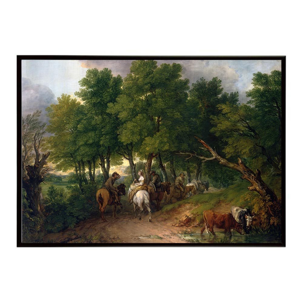 世界の古い絵画 レトロポスター デジタルリマスターRoad from Market インテリア a0 a1 a2 a3 a4 b4 b0 b1 b2 b3作品 油絵 水彩画 おしゃれ モダン シンプル お洒落【bn-poster-4156】