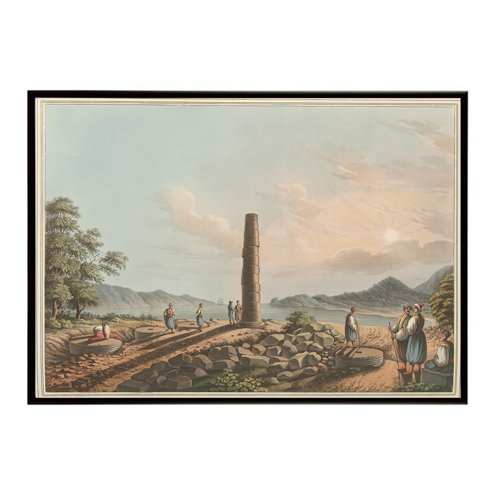 世界の古い絵画 レトロポスター デジタルリマスターRuins of the Temple of Juno in Samos インテリア a0 a1 a2 a3 a4 b4 b0 b1 b2 b3作品 油絵 水彩画 おしゃれ モダン シンプル お洒落【bn-poster-4197】