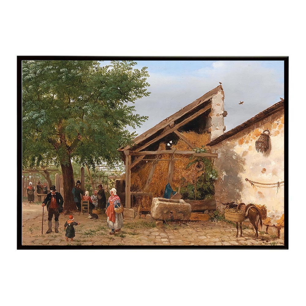 世界の古い絵画 レトロポスター デジタルリマスターScene of Italian Folk Life インテリア a0 a1 a2 a3 a4 b4 b0 b1 b2 b3作品 油絵 水彩画 おしゃれ モダン シンプル お洒落
