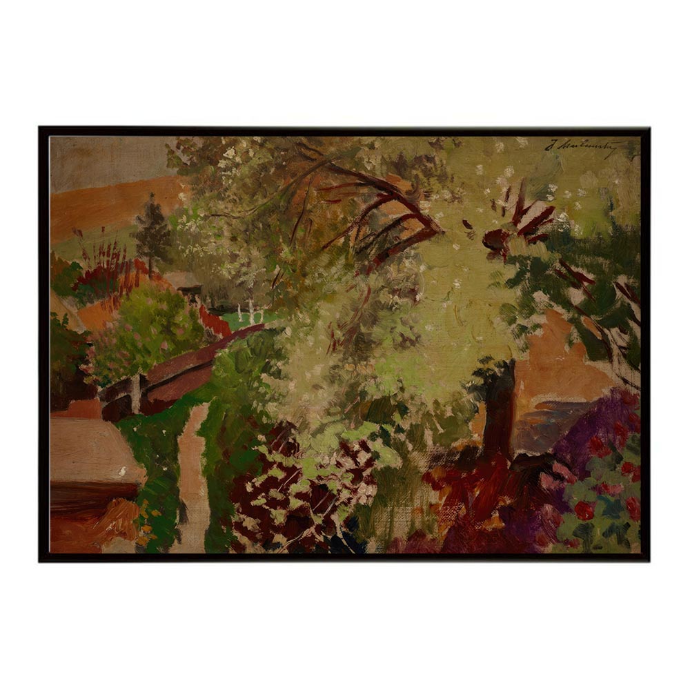 世界の古い絵画 レトロポスター デジタルリマスターSummer landscape インテリア a0 a1 a2 a3 a4 b4 b0 b1 b2 b3作品 油絵 水彩画 おしゃれ モダン シンプル お洒落【bn-poster-4403】
