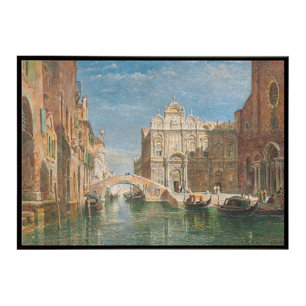 世界の古い絵画 レトロポスター デジタルリマスターThe Church of SS. Giovanni e Paolo Venice インテリア a0 a1 a2 a3 a4 b4 b0 b1 b2 b3作品 油絵 水彩画 おしゃれ モダン シンプル お洒落【bn-poster-4480】