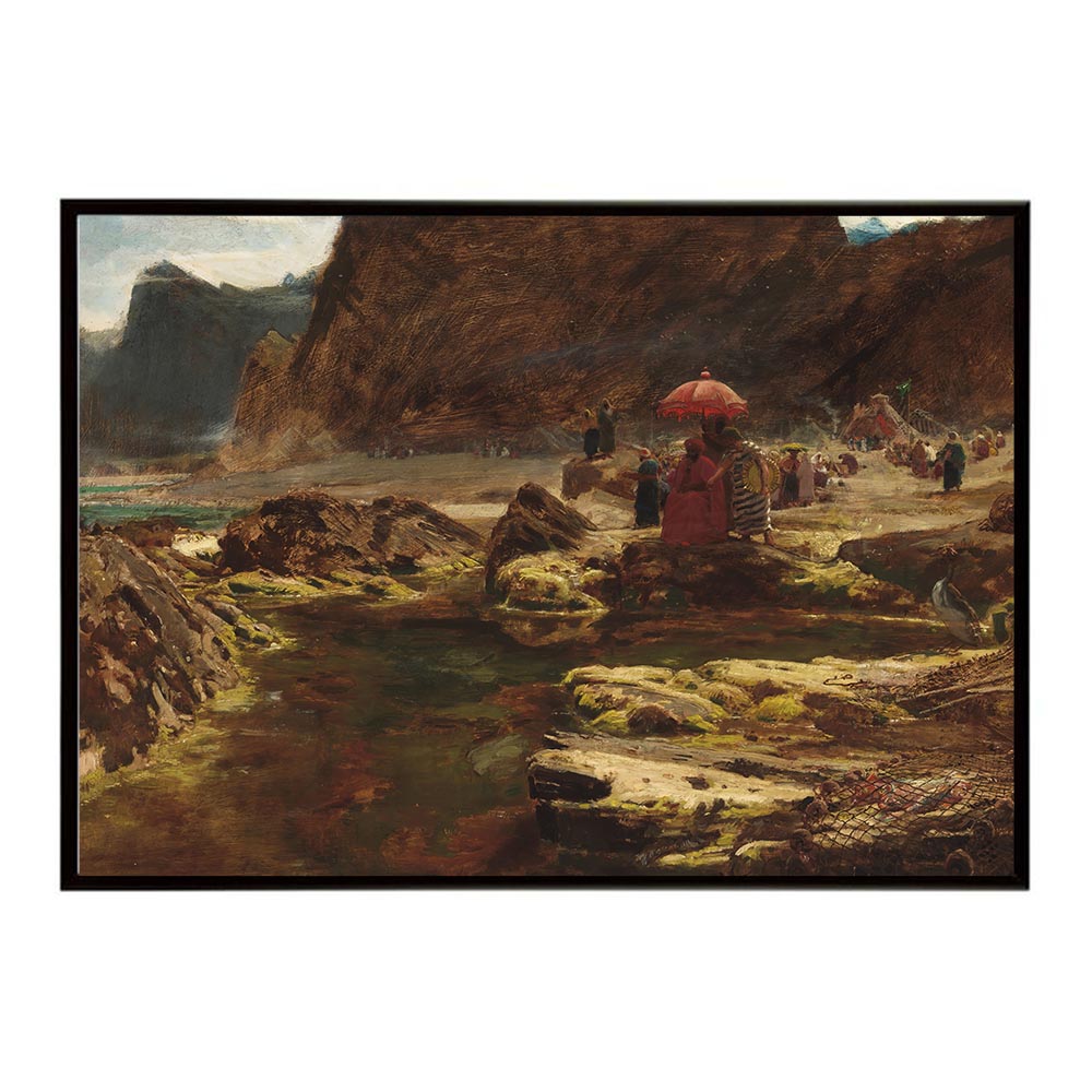 世界の古い絵画 レトロポスター デジタルリマスターThe Sultan and his camp by the enchanted lake インテリア a0 a1 a2 a3 a4 b4 b0 b1 b2 b3作品 油絵 水彩画 おしゃれ モダン シンプル お洒落【bn-poster-4601】