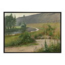 世界の古い絵画 レトロポスター デジタルリマスターThe river at Pagny la Blanche-Cote インテリア a0 a1 a2 a3 a4...