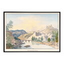 世界の古い絵画 レトロポスター デジタルリマスターTown and Castle of Cardona インテリア a0 a1 a2 a3 a4 b4 b0 b...