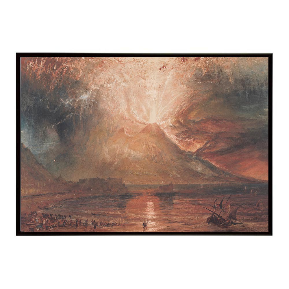 世界の古い絵画 レトロポスター デジタルリマスターVesuvius in Eruption インテリア a0 a1 a2 a3 a4 b4 b0 b1 b2 b3作品 油絵 水彩画 おしゃれ モダン シンプル お洒落【bn-poster-4781】